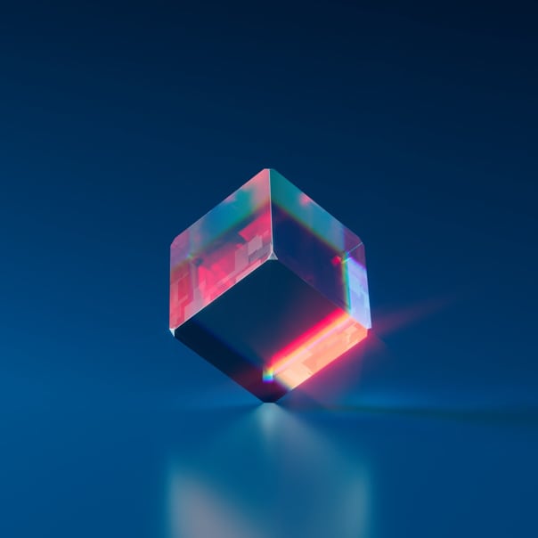 image of cube nft